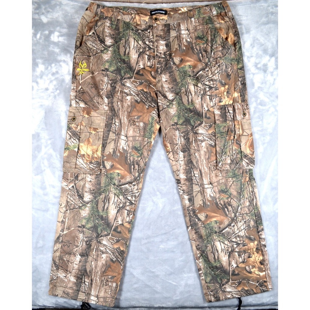 Realtree Xtra Men's Cargo Hunting Pants 44-46 XXL Inseam 33" NWOT
